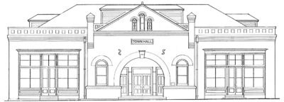 The Ramona Town Hall.